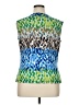 Jennie & Marlis Blue Sleeveless Blouse Size XL - photo 2