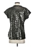 S'edge Metallic Silver Short Sleeve T-Shirt Size XS - photo 2