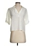J.Crew 100% Viscose Ivory Short Sleeve Blouse Size XS - photo 1