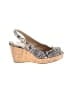 Stuart Weitzman Ivory Wedges Size 9 1/2 - photo 1