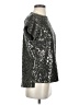 S'edge Metallic Silver Short Sleeve T-Shirt Size XS - photo 4