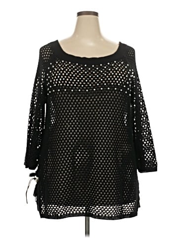 Love Scarlett 3/4 Sleeve Blouse (view 1)