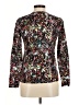 August Silk Tweed Black Pullover Sweater Size M - photo 2