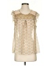 Victor Ivory Sleeveless Blouse Size S - photo 1