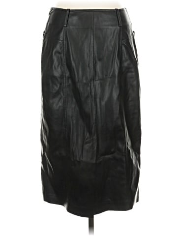 Theory Faux Leather Skirt (view 2)