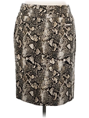 INC International Concepts Faux Leather Skirt (view 2)