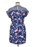 DR2 100% Rayon Paisley Blue Casual Dress Size XL - photo 2