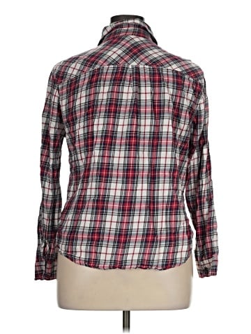 Faded Glory Long Sleeve Button-Down Shirt (view 2)