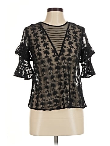 ALLSAINTS Short Sleeve Blouse (view 1)