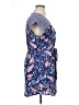 DR2 100% Rayon Paisley Blue Casual Dress Size XL - photo 4