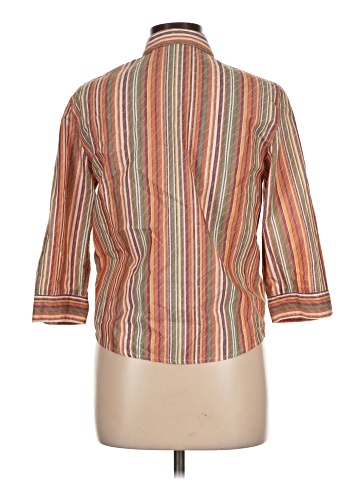 Alfred Dunner 3/4 Sleeve Button-Down Shirt (view 2)