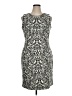 J. McLaughlin Paisley Gray Cocktail Dress Size XL - photo 1