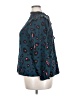 Unbranded 100% Polyester Animal Print Teal 3/4 Sleeve Blouse Size 3X (estimated) - photo 5