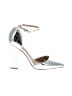 ASOS Metallic Silver Heels Size 6 - photo 1