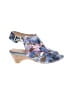 L'Artiste Tropical Blue Wedges Size EU 40 - photo 1