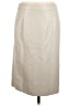 Wilfred 100% Polyurethane Solid Ivory Formal Skirt Size 6 - photo 1