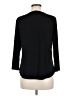Nine West Black 3/4 Sleeve Top Size M - photo 2