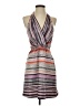 Athleta Stripes Gray Casual Dress Size 2 - photo 1