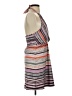 Athleta Stripes Gray Casual Dress Size 2 - photo 4