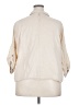 Unbranded Ivory 3/4 Sleeve Button-Down Shirt Size 5X (estimated) - photo 2