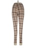 Just Be... Plaid Brown Casual Pants Size L - photo 2