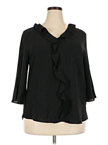 Blooming Jelly 3/4 Sleeve Blouse (view 1)