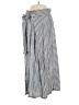 Eva Franco Stripes Metallic Blue Casual Pants Size 4 - photo 1