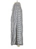 Eva Franco Stripes Metallic Blue Casual Pants Size 4 - photo 5