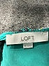 Ann Taylor LOFT 100% Polyester Teal Short Sleeve Blouse Size M - photo 4