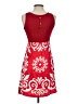 Bebe Graphic Red Cocktail Dress Size XS - photo 2