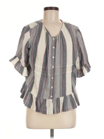 Birds of Paradis by Trovata Short Sleeve Blouse (view 1)