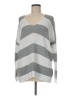Reborn J Stripes Gray Pullover Sweater Size M - photo 1