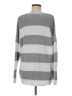 Reborn J Stripes Gray Pullover Sweater Size M - photo 2