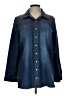 Chico's Blue Denim Jacket Size L - photo 1