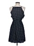 Alya 100% Polyester Polka Dots Blue Casual Dress Size S - photo 2