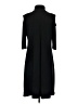 Clara Sun Woo Solid Black Casual Dress Size XS - photo 2