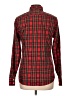 Lands' End 100% Supima Cotton Plaid Red Long Sleeve Button-Down Shirt Size 10 (tall) - photo 2