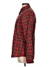 Lands' End 100% Supima Cotton Plaid Red Long Sleeve Button-Down Shirt Size 10 (tall) - photo 5
