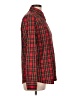 Lands' End 100% Supima Cotton Plaid Red Long Sleeve Button-Down Shirt Size 10 (tall) - photo 4