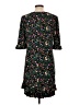 CeCe Floral Black Casual Dress Size L - photo 2