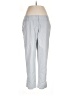 Adidas Solid Silver Casual Pants Size 8 - photo 1