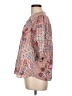 Hale Bob Paisley Brown 3/4 Sleeve Blouse Size L - photo 5