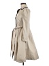 Elevenses 100% Polyester Ivory Trenchcoat Size 8 - photo 5