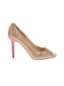 Enzo Angiolini Color Block Pink Heels Size 7 - photo 1