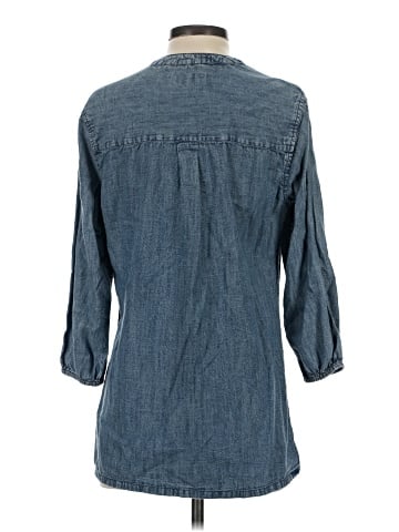 Ruff Hewn 3/4 Sleeve Button-Down Shirt (view 2)