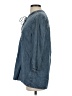 Ruff Hewn Blue 3/4 Sleeve Button-Down Shirt Size S - photo 5