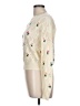 Zara Floral Ivory Pullover Sweater Size L - photo 5