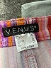 Venus Stripes Purple Denim Shorts Size 2 - photo 3
