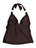 Apt. 9 Solid Brown Swimsuit Top Size 10 - photo 1