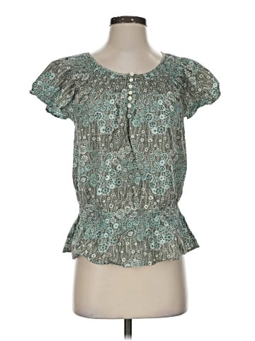 IZOD Short Sleeve Blouse (view 1)